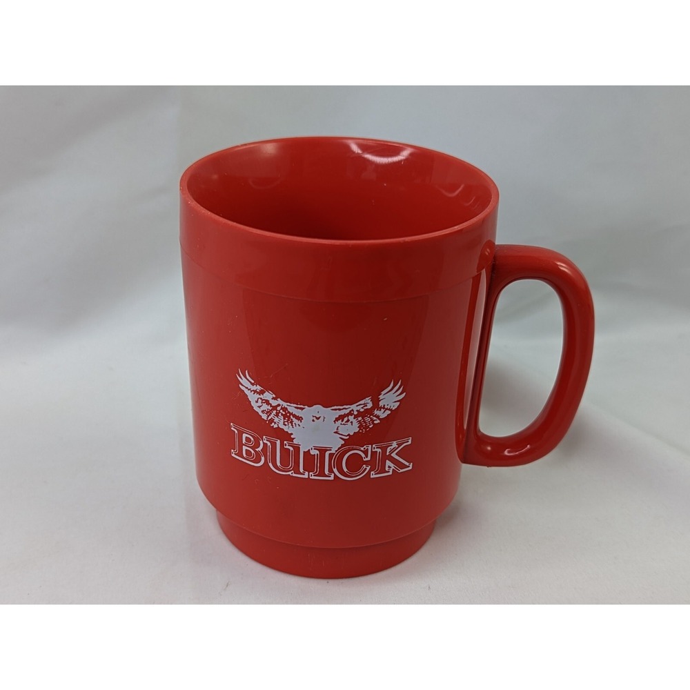 Thermo Serv‎ Buick Red Coffee Cup Mug Plastic USA